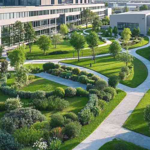 工廠(chǎng)綠化